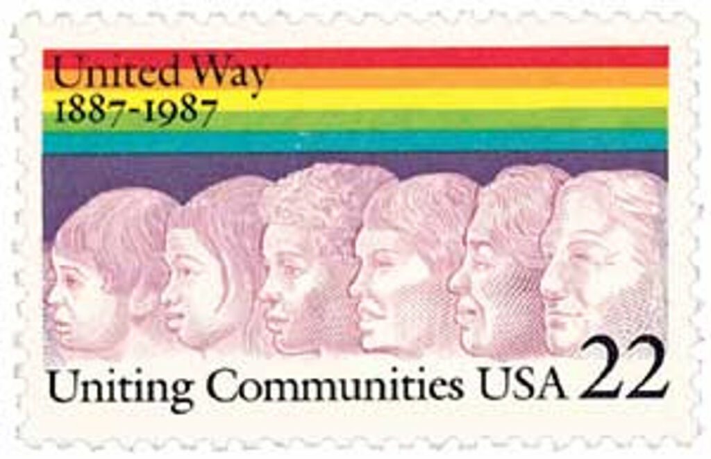 # 2275 - 1987 22c United Way