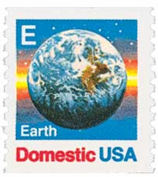 #2279 - 1988 25c E-rate Earth, coil