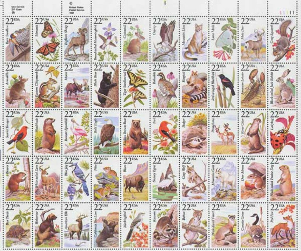 1987 22¢ North American Wildlife