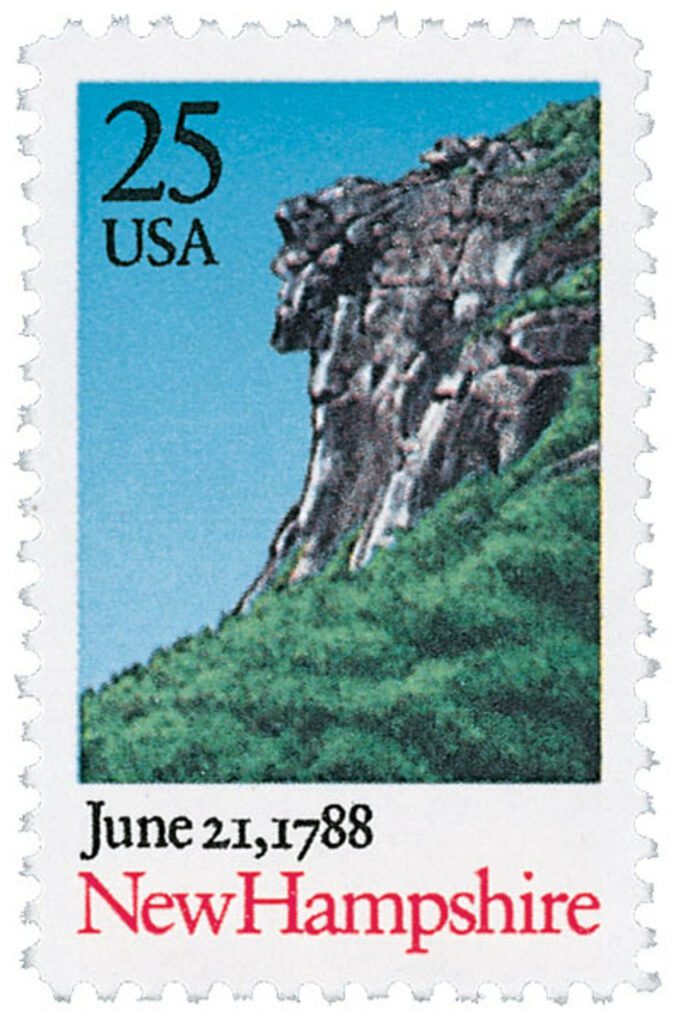 1988 25¢ Bicentenary Statehood: New Hampshire