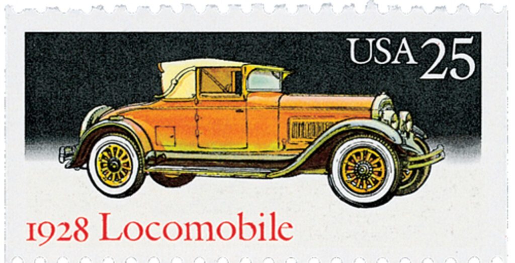# 2381 - 1988 25c Classic Cars: 1928 Locomobile