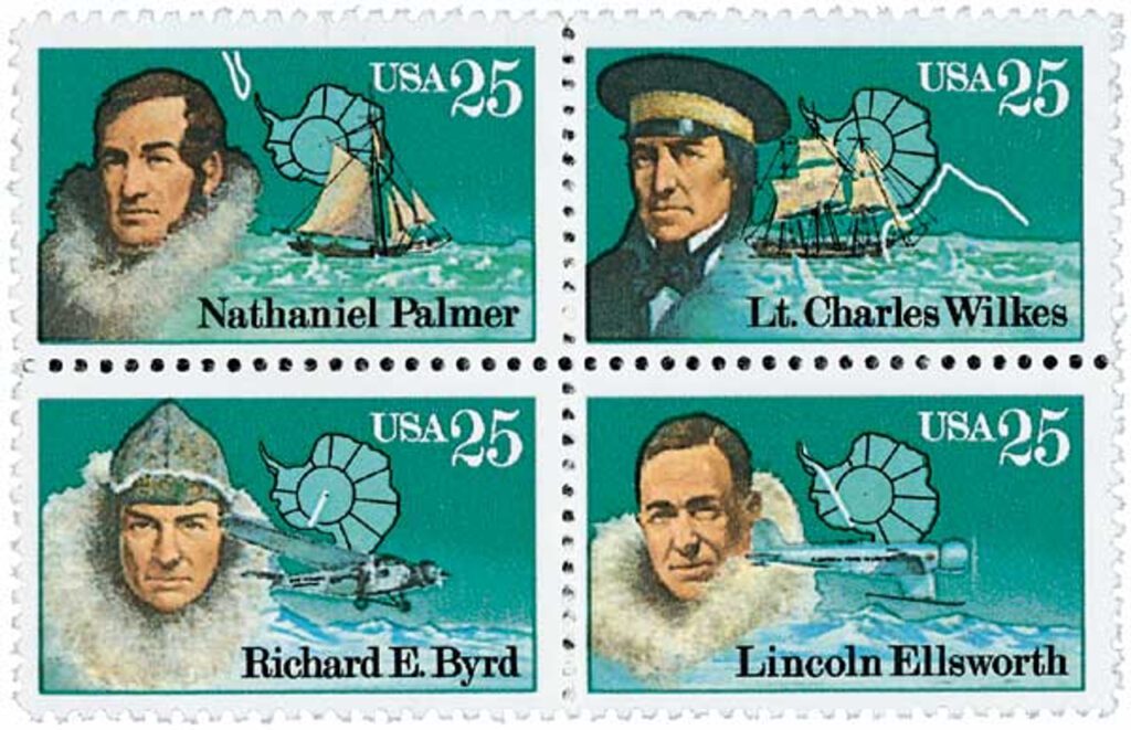 # 2386-89 - 1988 25c Antarctic Explorers