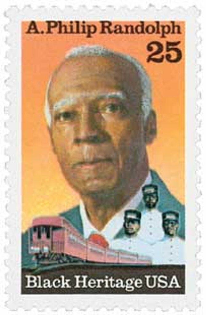 1989 25¢ A. Philip Randolph