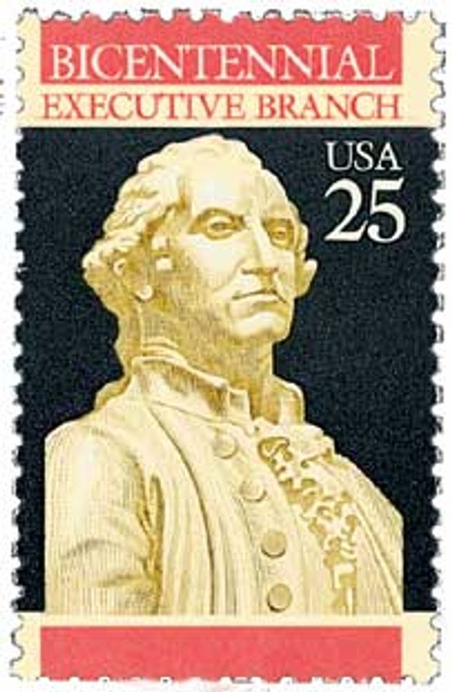 #2414 - 1989 25c Constitution Bicentennial: Executive Branch
