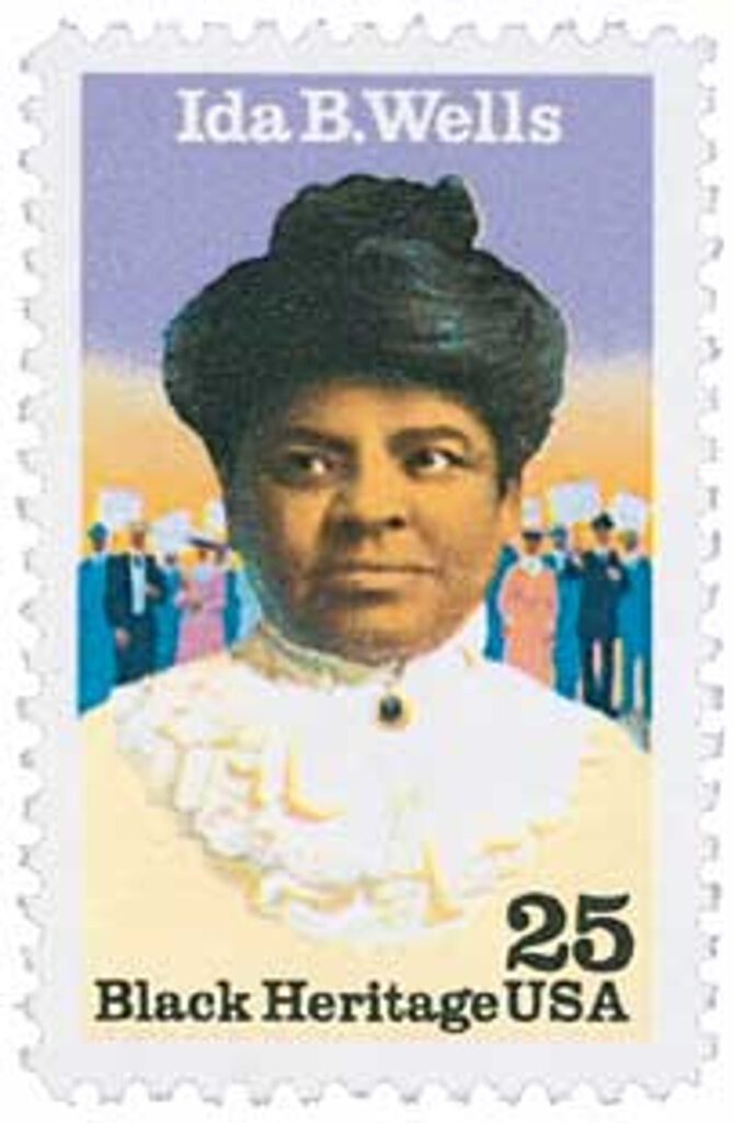 # 2442 - 1990 25c Black Heritage: Ida B. Wells
