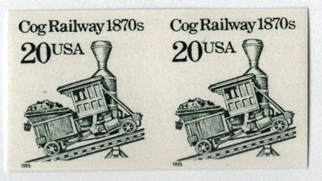 1995 20¢ Cog Railway, Error