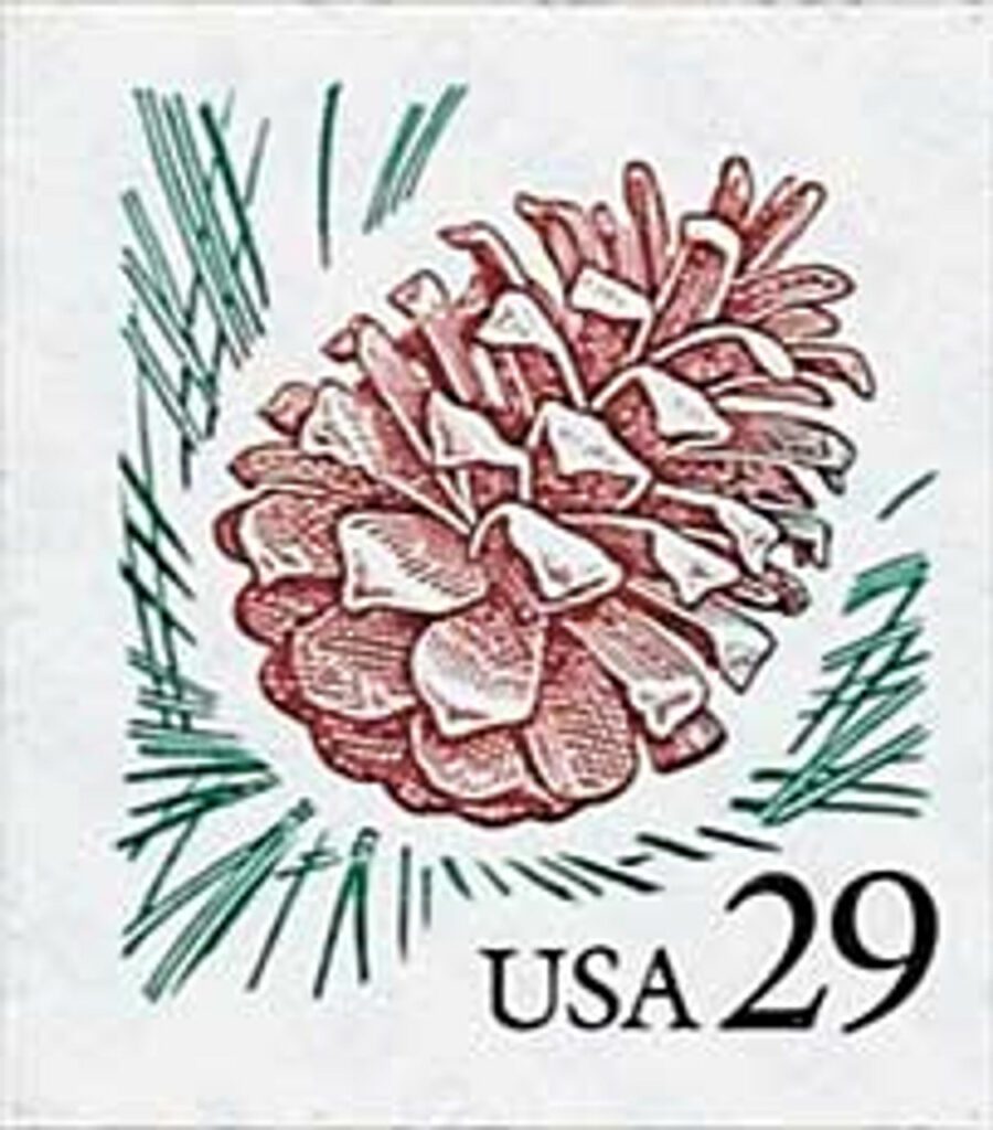 # 2491 - 1993 29c Pinecone