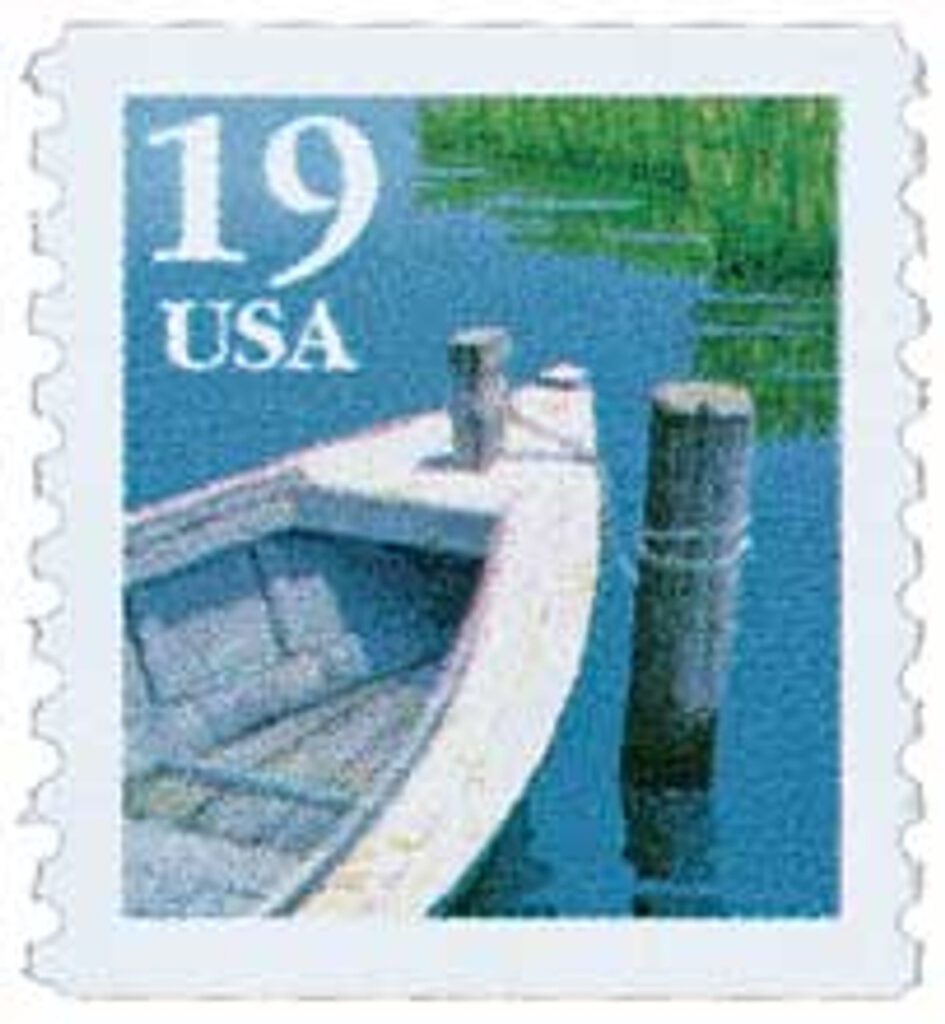 # 2529 - 1991 19c Fishing Boat, coil