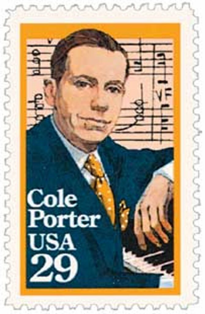 1991 29¢ Performing Arts: Cole Porter