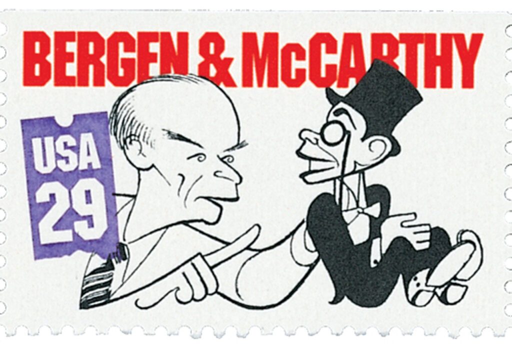 # 2563 - 1991 29c Comedians: Edgar Bergen