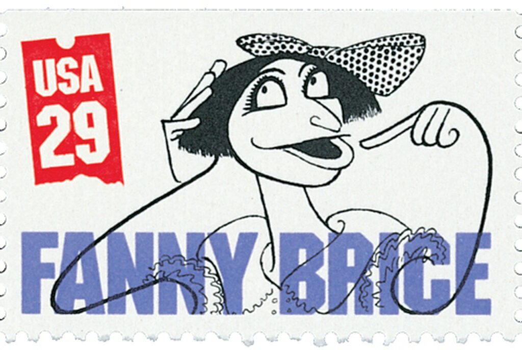 # 2565 - 1991 29c Comedians: Fanny Brice