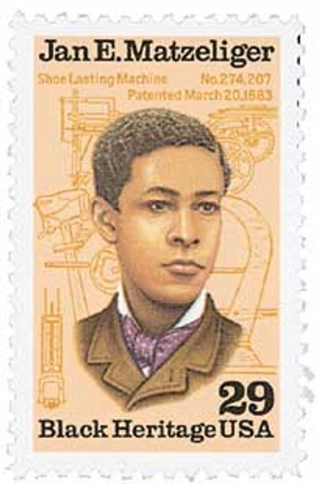 1991 29¢ Black Heritage: Jan E. Matzeliger