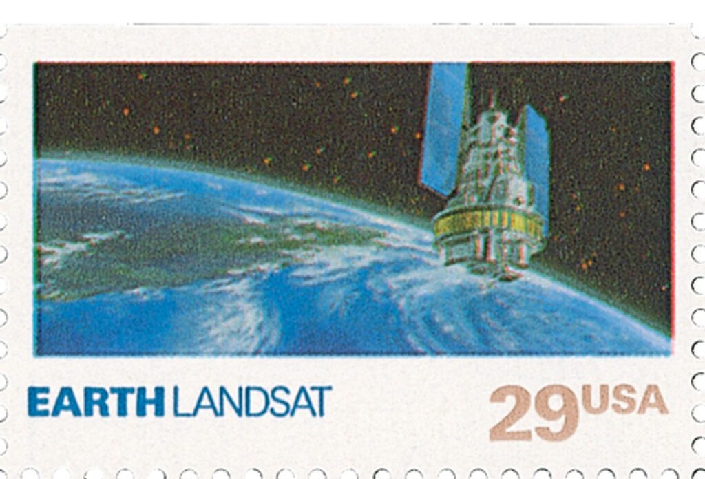 1991 29¢ Space Exploration: Earth