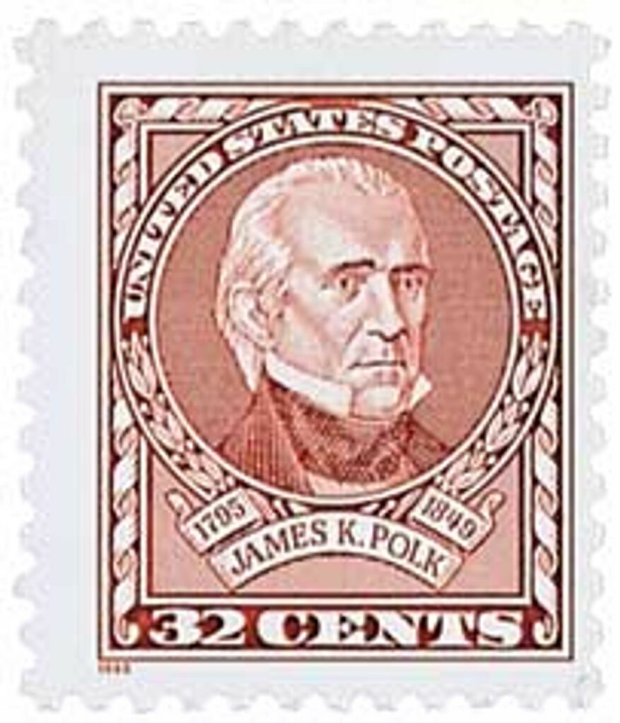 # 2587 - 1995 32c James Polk