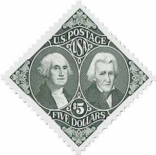 # 2592 - 1994 $5 Washington and Jackson