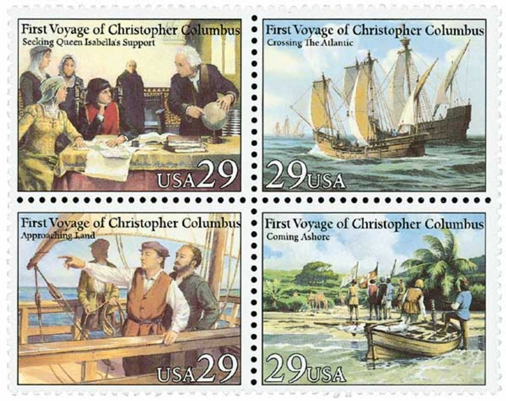 # 2620-23 - 1992 29c Voyages of Columbus