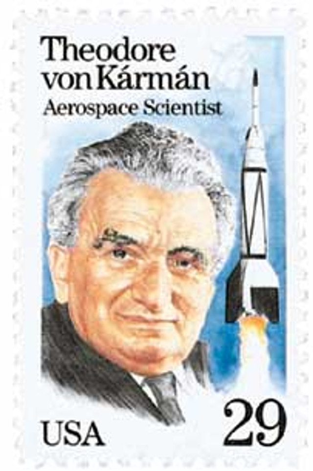 #2699 - 1992 29c Dr. Theodore von Karman
