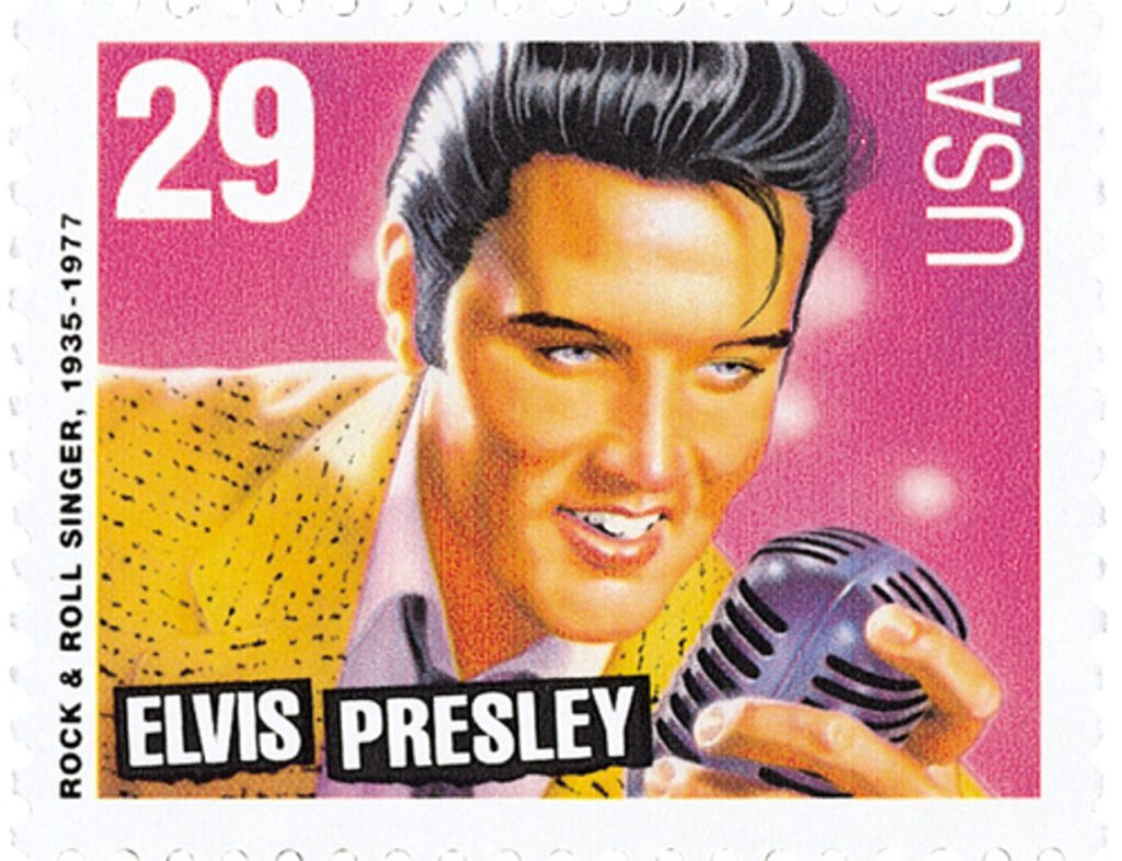 # 2724 - 1993 29c Legends of American Music: Elvis Presley