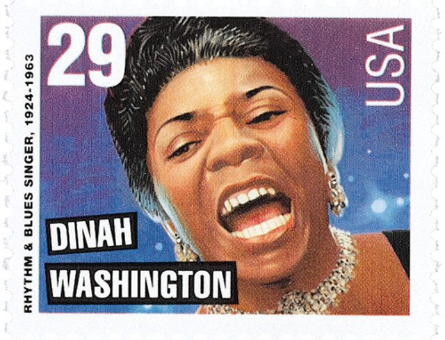 1993 29¢ Legends of American Music: Dinah Washington