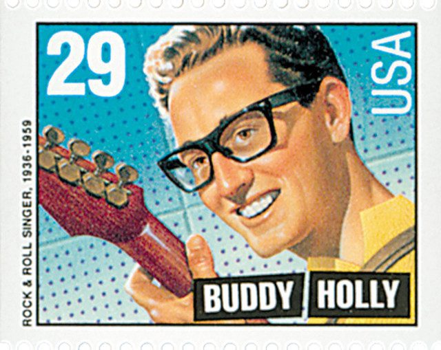 1993 29¢ Legends of American Music: Buddy Holly, booklet single