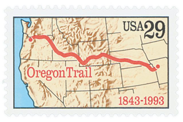 #2747 - 1993 29c Oregon Trail