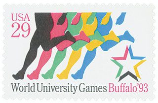 1993 29¢ World University Games