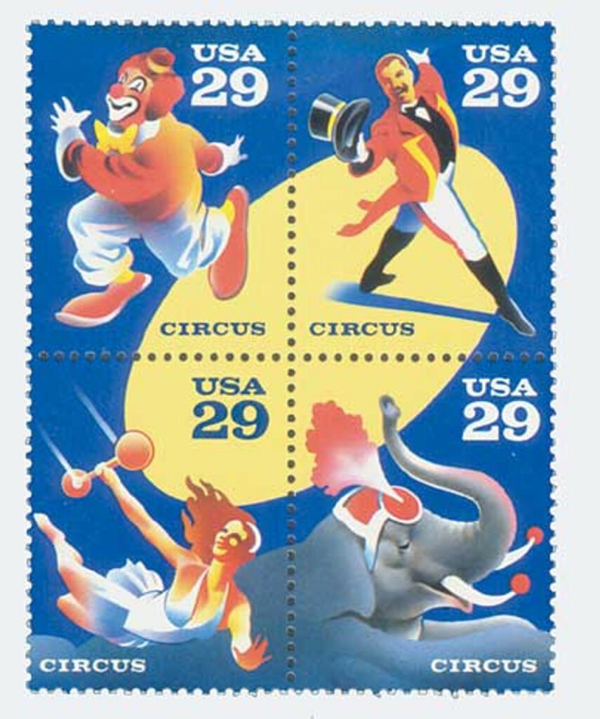 1993 29¢ Circus
