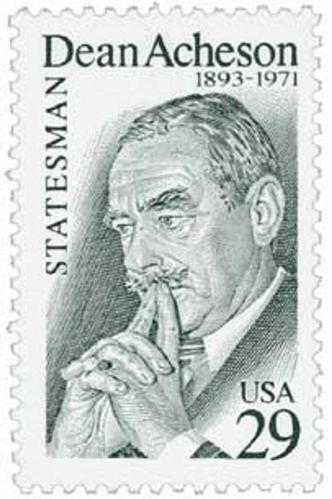 # 2755 - 1993 29c Dean Acheson