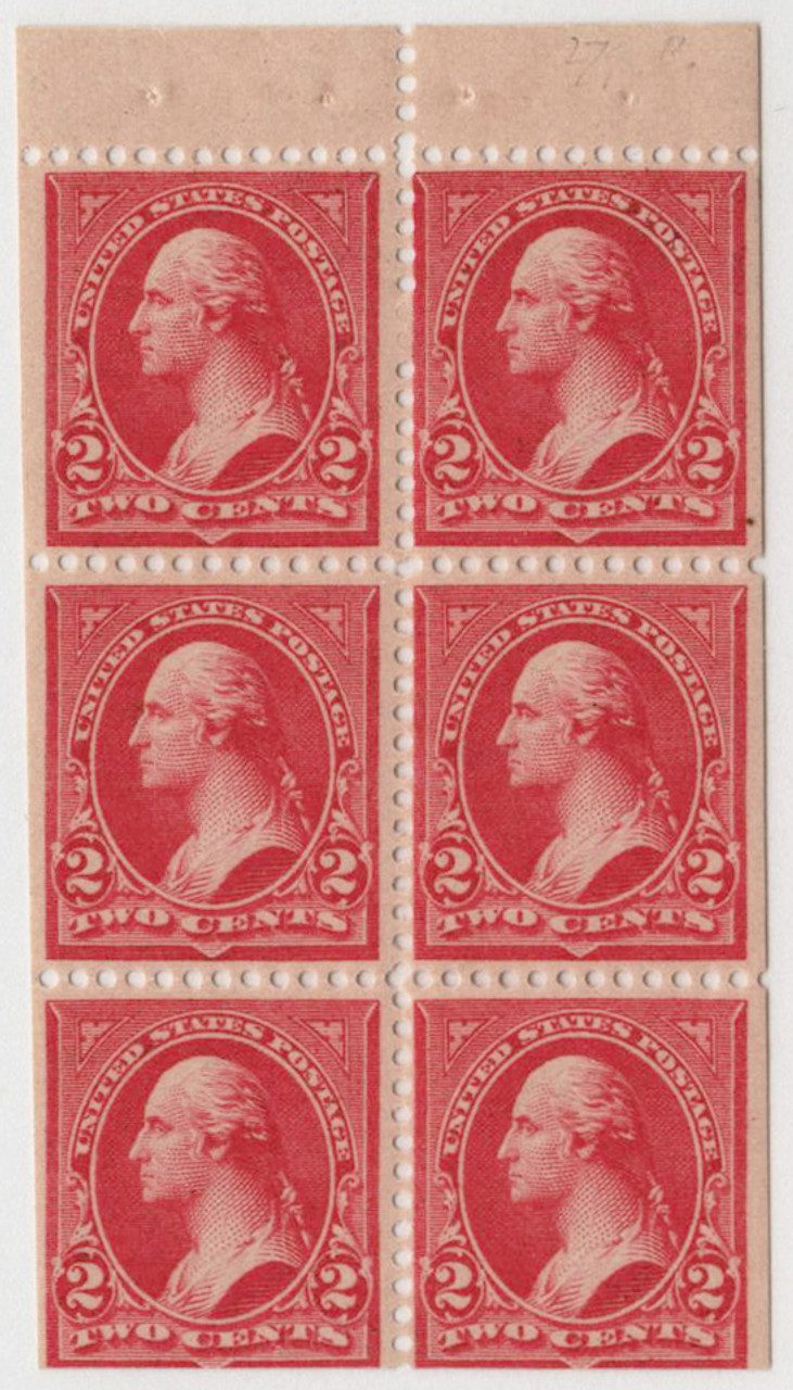 #279Bj - 1900-03 2c red