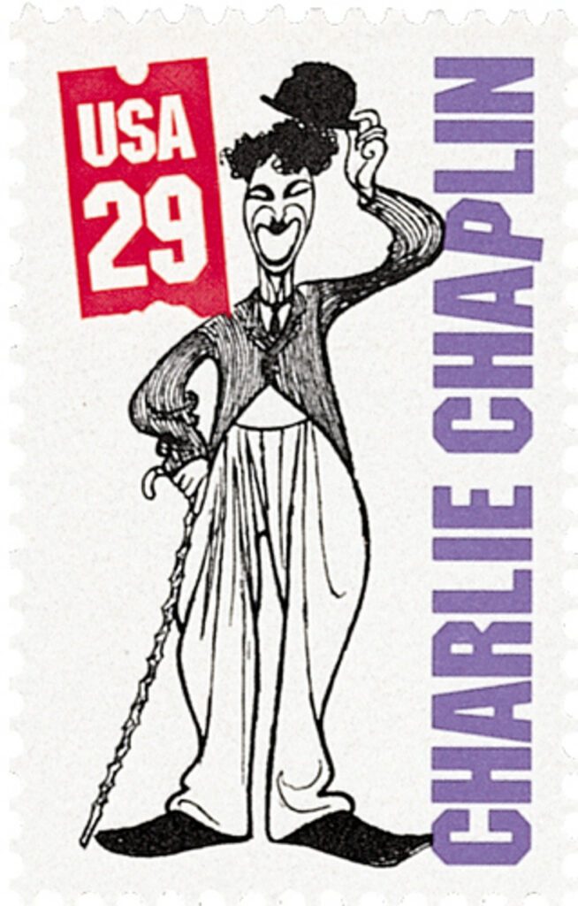 # 2821 - 1994 29c Silent Screen Stars: Charlie Chaplin