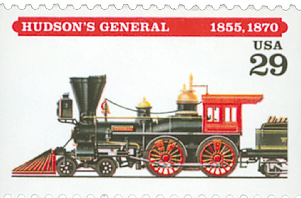 1994 29¢ Locomotives: Hudson's General