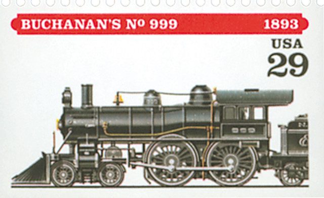 1994 29¢ Locomotives: Buchanan's #999