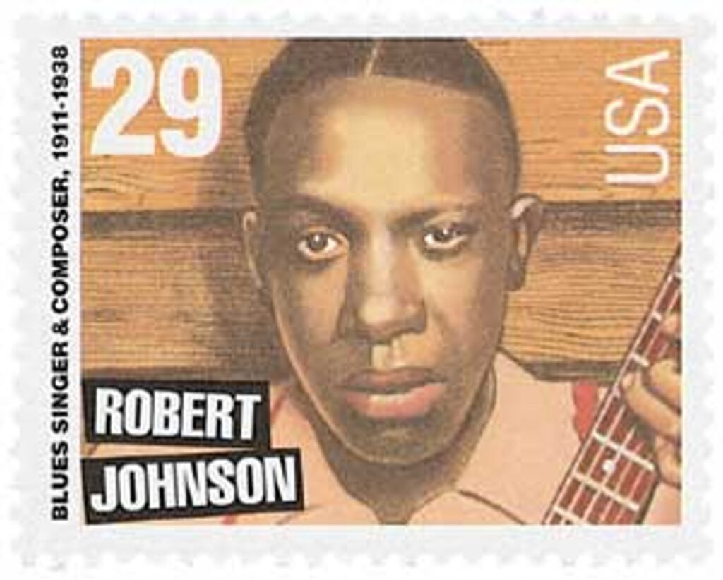 # 2857 - 1994 29c Blues and Jazz Singers: Robert Johnson
