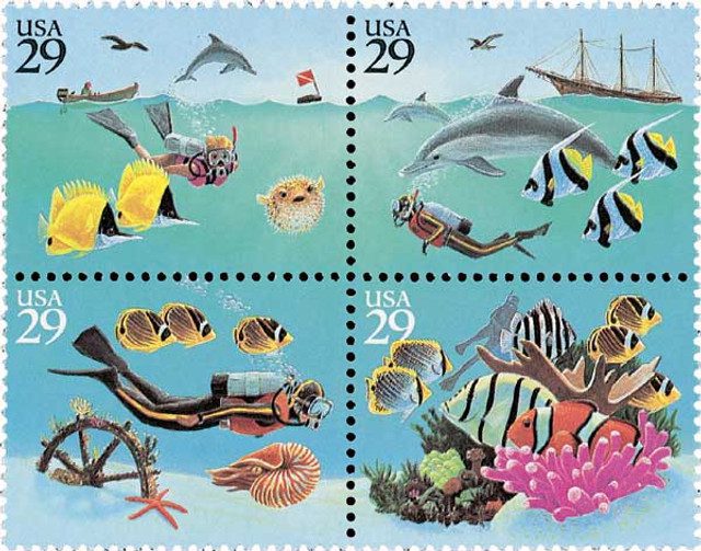 1994 29¢ Wonders of the Sea