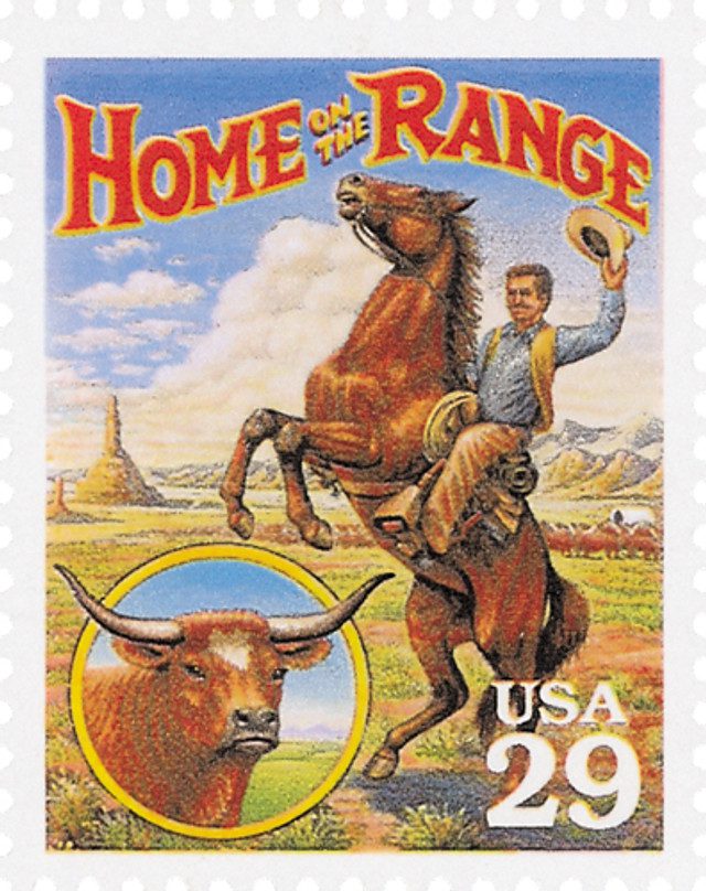 # 2869a - 1994 29c Legends of the West: Home on The Range