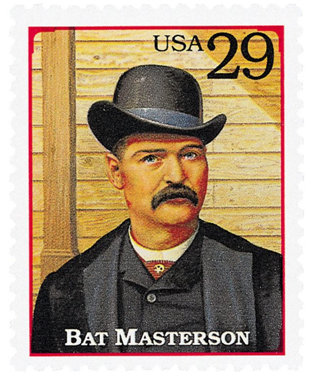# 2869h - 1994 29c Legends of the West: Bat Masterson