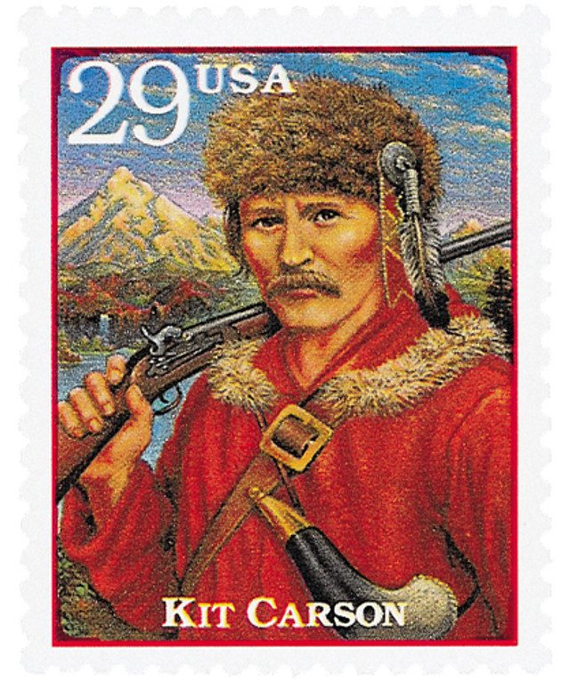1994 29c Legends of the West: Kit Carson