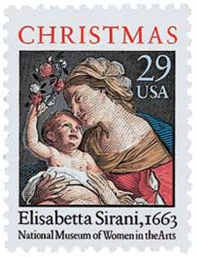 #2871 - 1994 29c Traditional Christmas: Madonna and Child