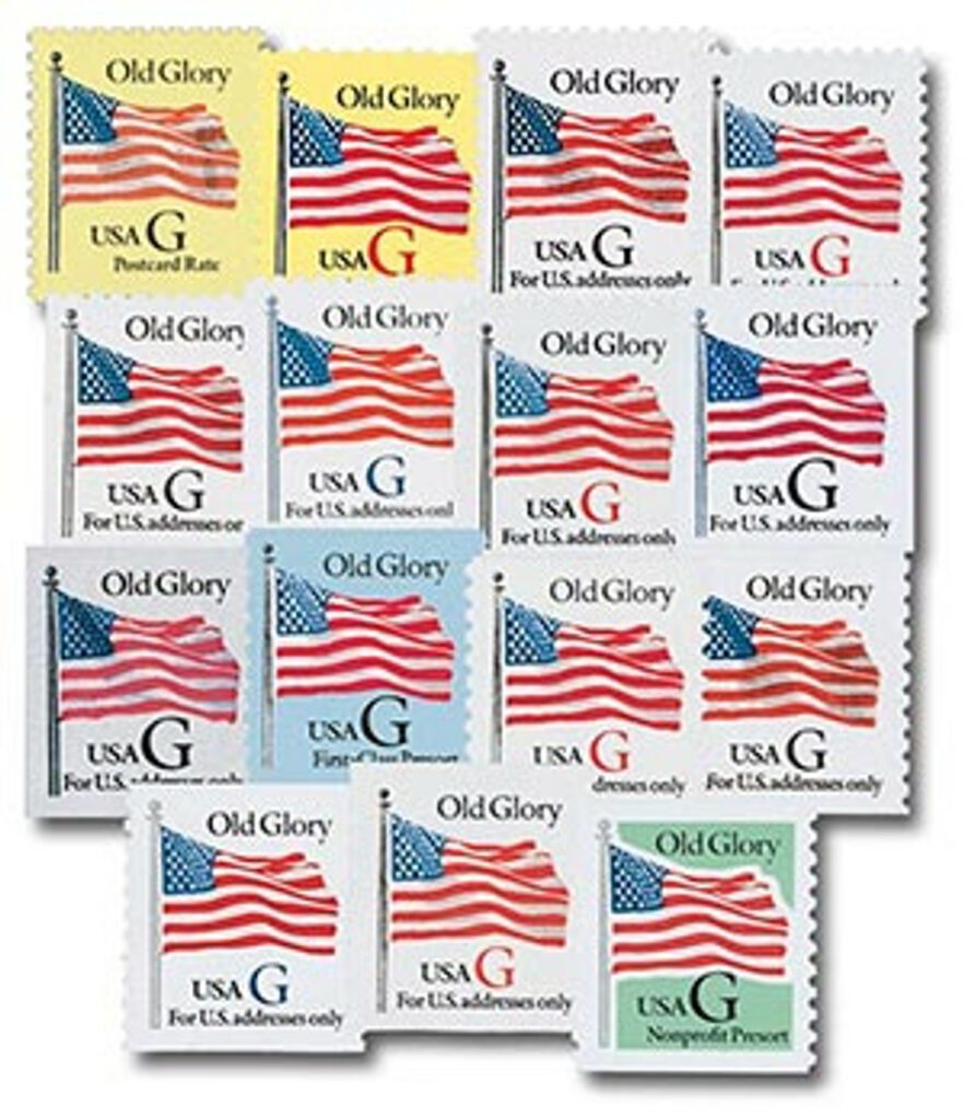 1994-95 Old Glory, set of 15 stamps