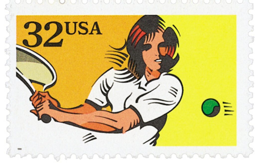 1995 32¢ Recreational Sports: Tennis