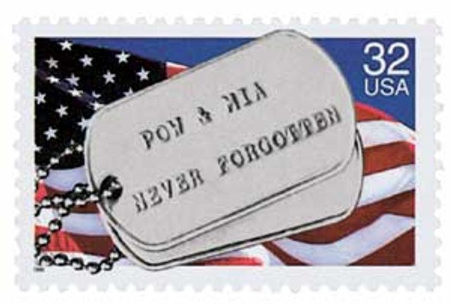 1995 32¢ POW & MIA, Never Forgotten