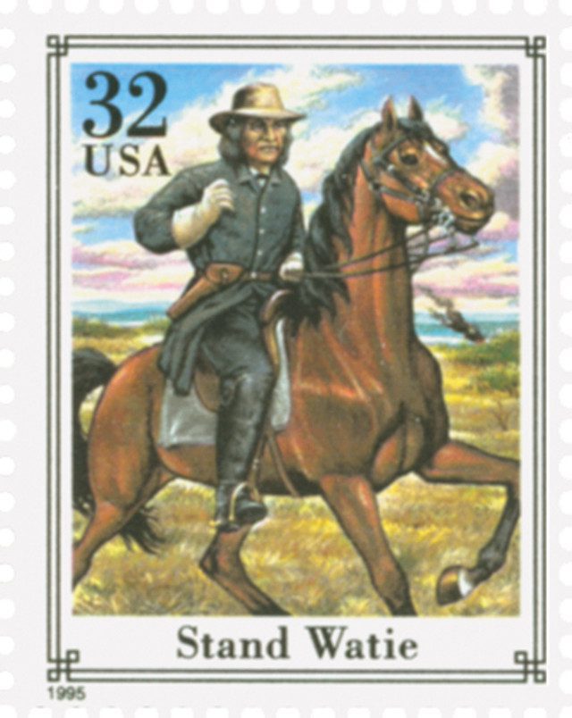 # 2975l - 1995 32c Civil War: Stand Watie