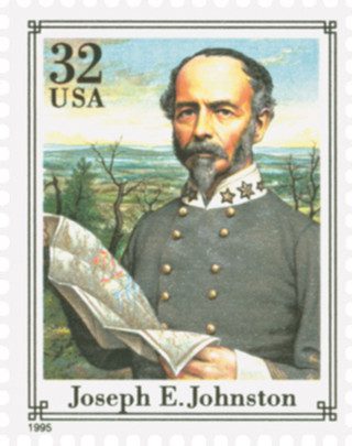 # 2975m - 1995 32c Civil War: Joseph E. Johnston