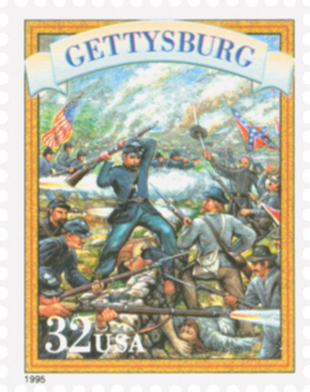 1995 32¢ Battle of Gettysburg