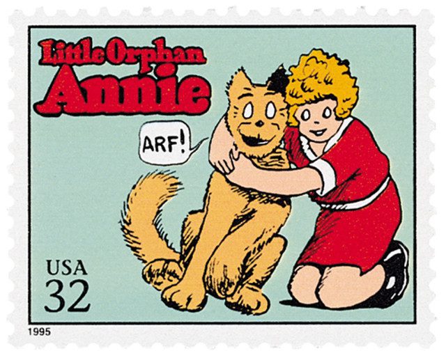 # 3000j - 1995 32c Comic Strip Classics: Little Orphan Annie