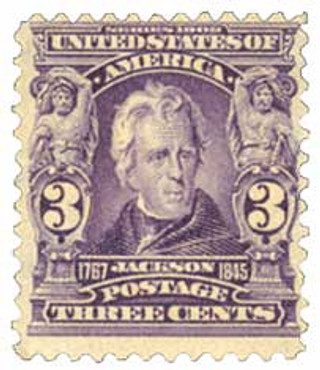 1903 3¢ Jackson, purple