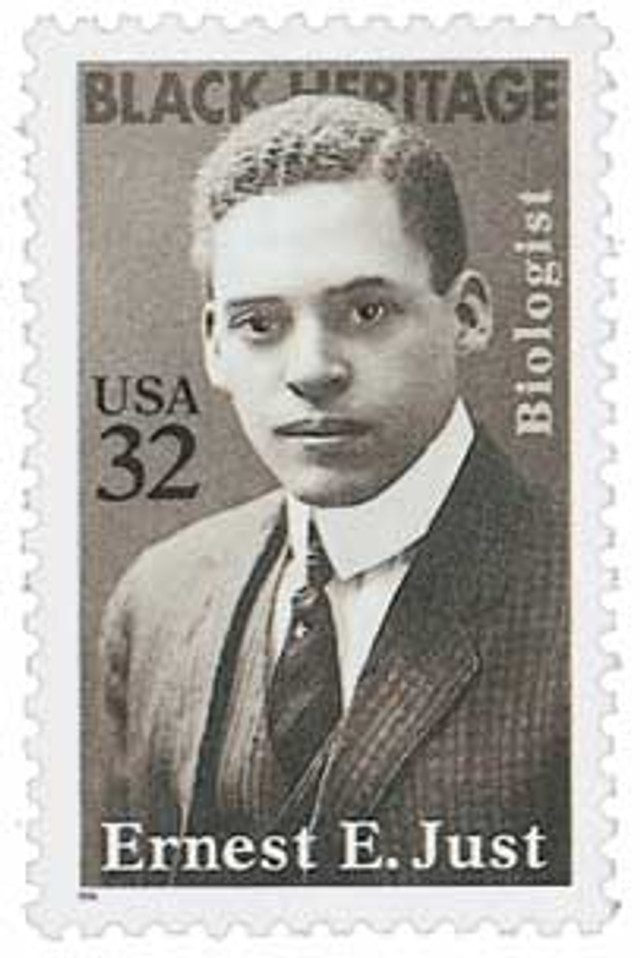 1996 32¢ Black Heritage: Ernest E. Just