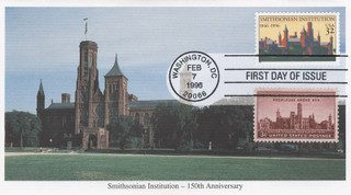 1996 32c & 3c Smithsonian Institution