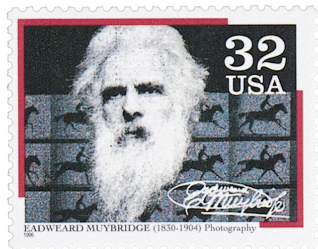 #3061 - 1996 32c Pioneers of Communication: Eadweard Muybridge