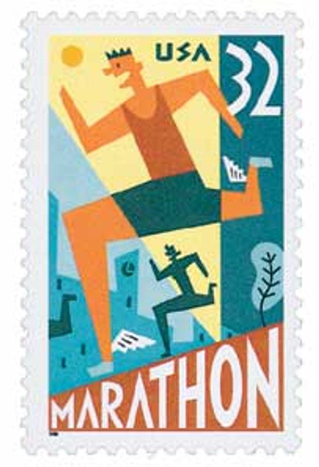 #3067 - 1996 32c Marathon